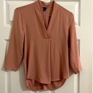 Ann Taylor XS silk shirt. Quarter sleeve blouse